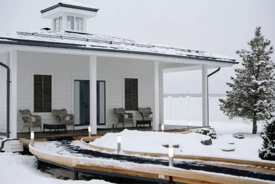 Aménager une véranda en hiver : conseils pour une pièce chaleureuse et confortable